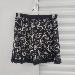 Catherine Malandrino Skirt, Size 10, Black and White
